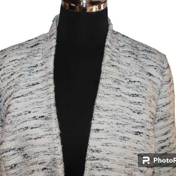 Cynthia Rowley Jacket With Hook & Loop Closure 2 Zippered Side Pockets Gold - Picture 6 of 12